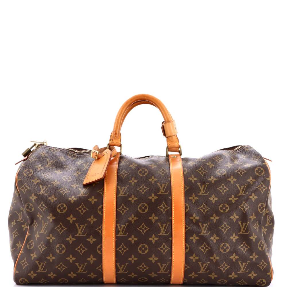 Louis Vuitton Keepall Bag Canvas 50 #324659L12B